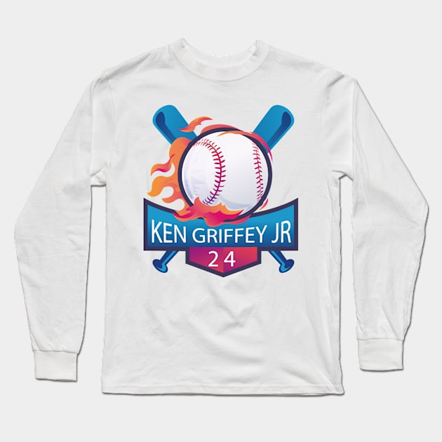 ken griffey jr Long Sleeve T-Shirt by walid1544